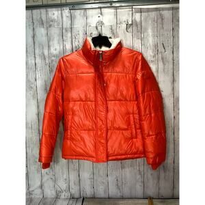 Koolaburra Women's Orange Puffer Jacket